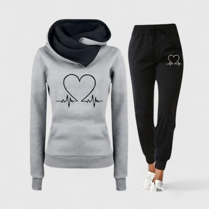 Heartbeat | Comfortable Hoodie Set