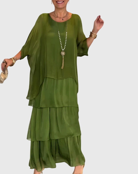 Rayne | Long and Flowing Elegant Dress