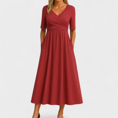 Dahliana | Elegant Midi Dress