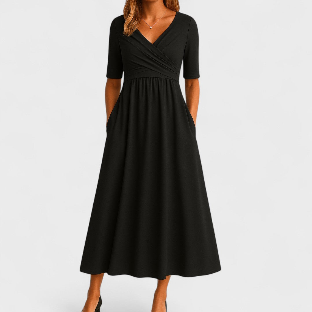 Dahliana | Elegant Midi Dress