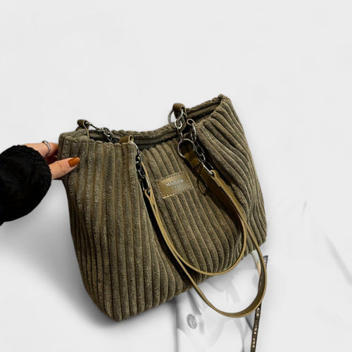 Giselle | Soft Cord Shoulder Bag