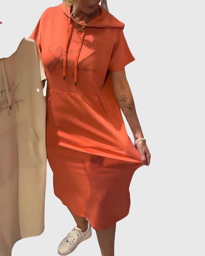 Vienna | Casual Hoodie Dress