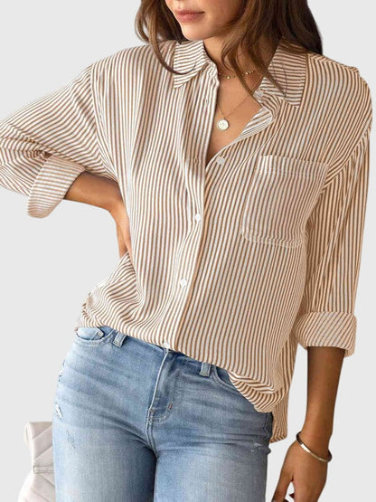 Monica | Collared Neck Shirt