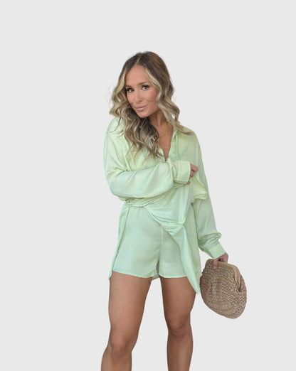 Nova | Elegant Romper Dress