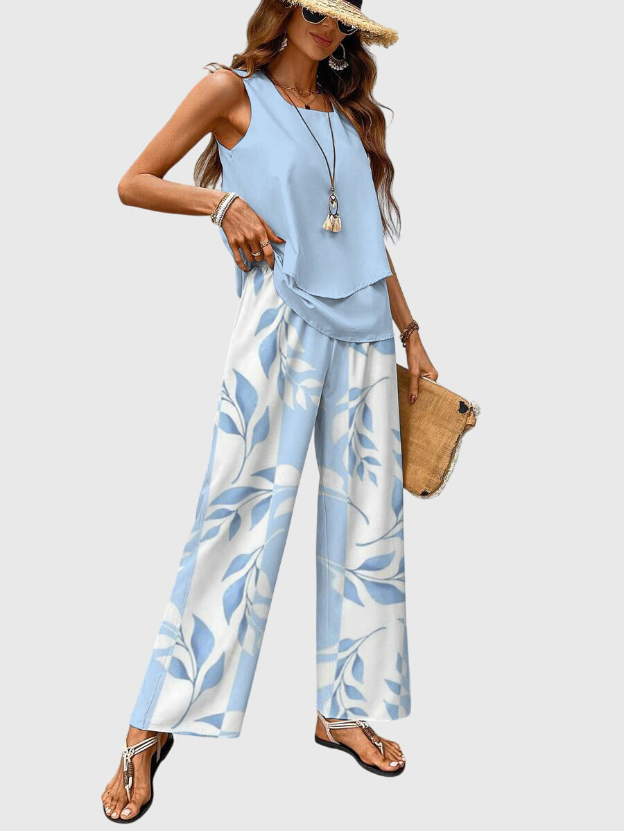 Natalia | Elegant 2-Piece Summer Set