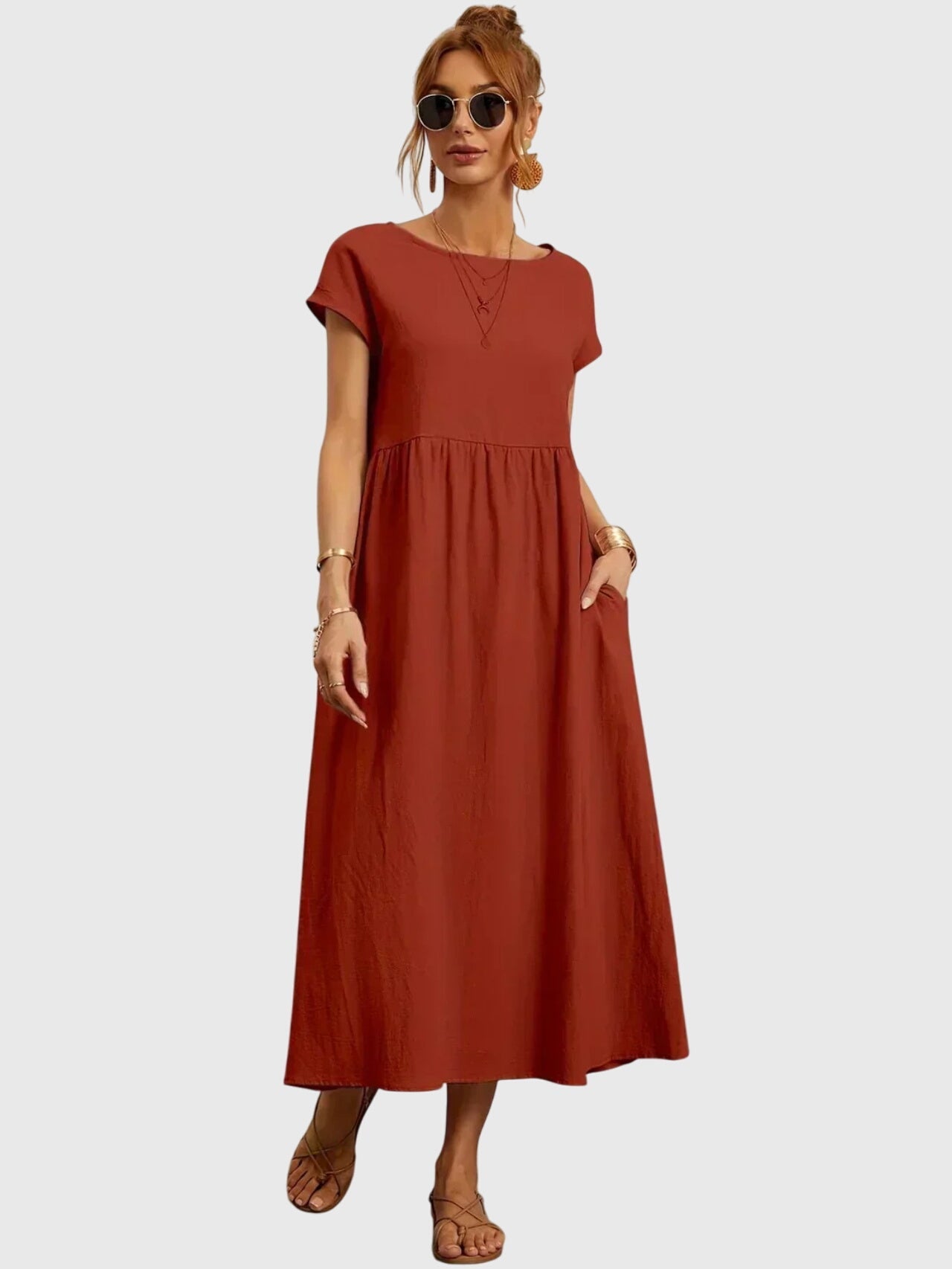 Amira | Casual Pocket Dress