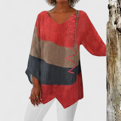 Autumn | Elegant V-Neck Tunic