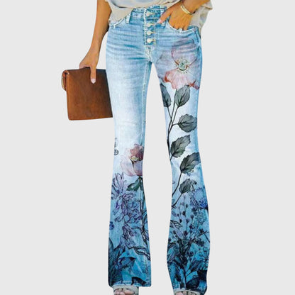 Tatiana | Floral Print Pants