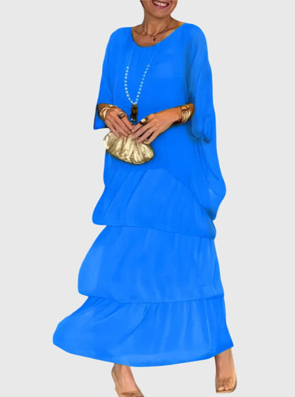 Rayne | Long and Flowing Elegant Dress