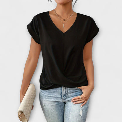 Emma | Elegant V-neck Top