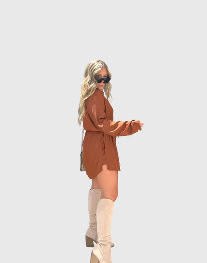 Nova | Elegant Romper Dress