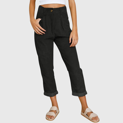 Thalia | Modern Cord Pants