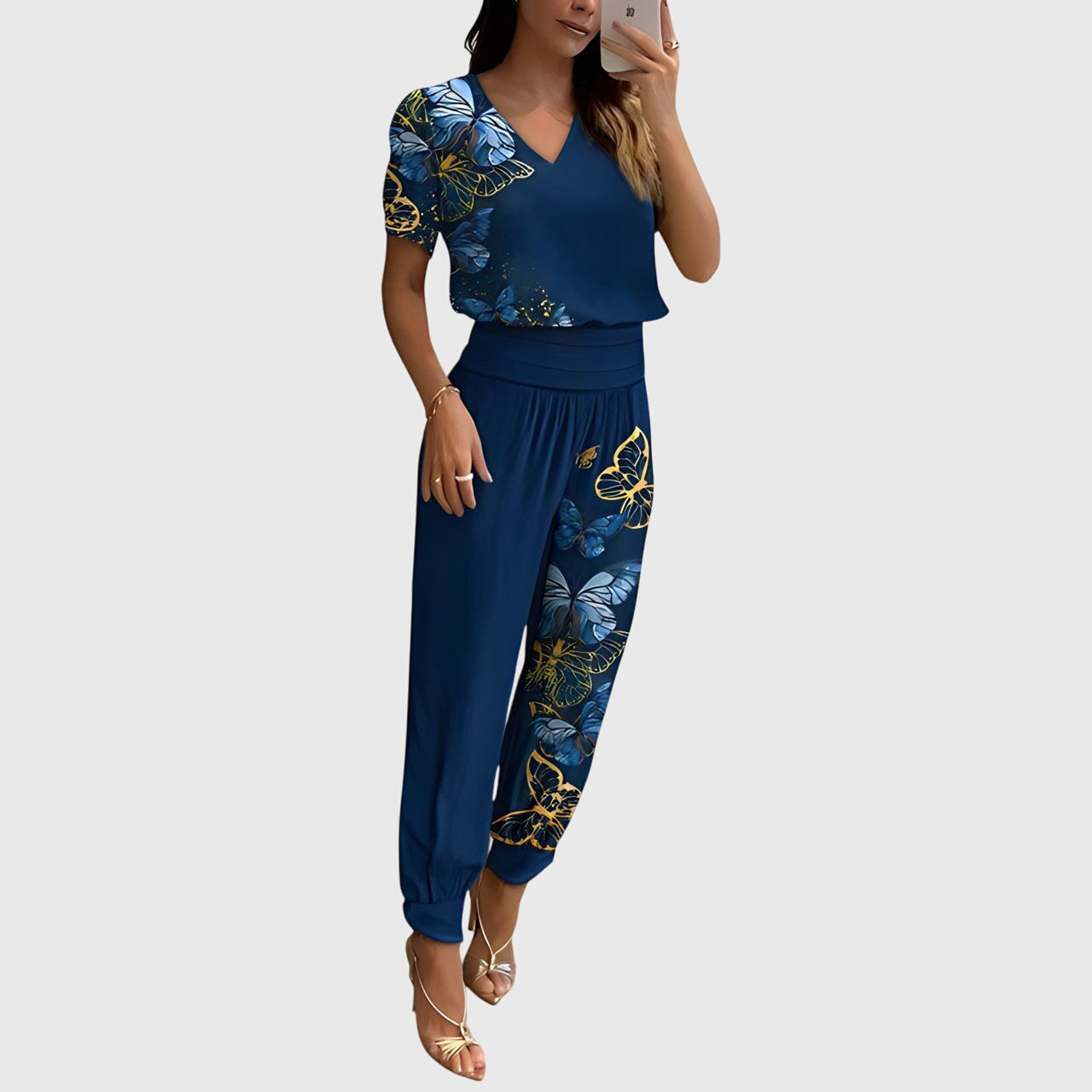 Raelynn | Stylish Blouse and Pants Set