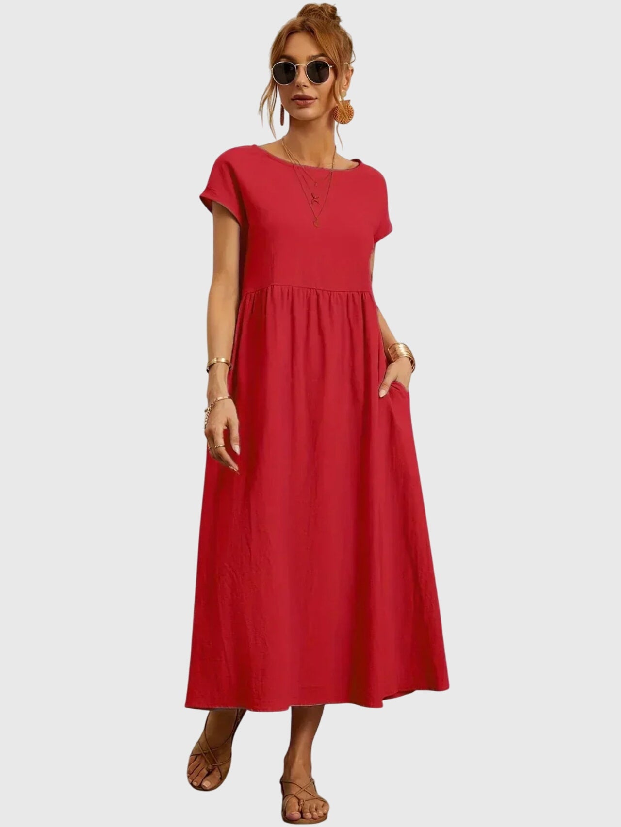 Amira | Casual Pocket Dress