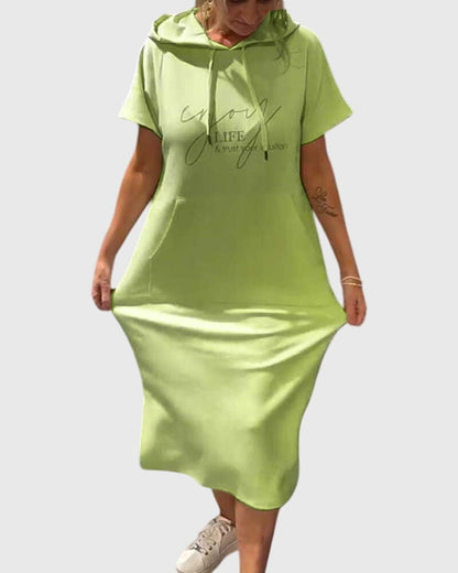 Vienna | Casual Hoodie Dress
