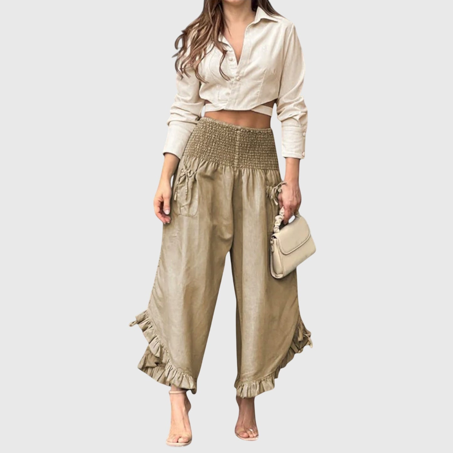 Seraphina | Casual Pants with Fashionable Pleats