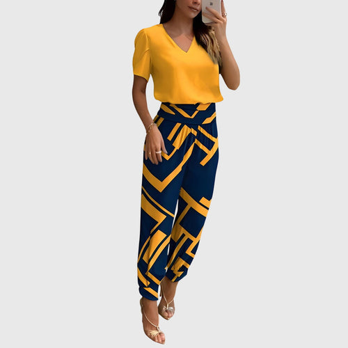 Raelynn | Stylish Blouse and Pants Set