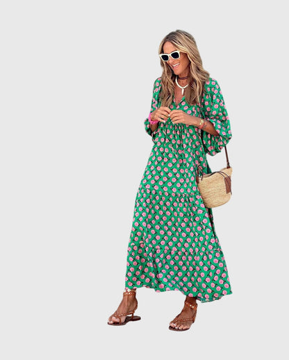 Daphne | Boho Maxi Dress