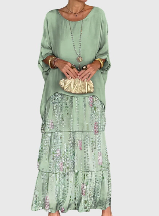 Rayne | Long and Flowing Elegant Dress