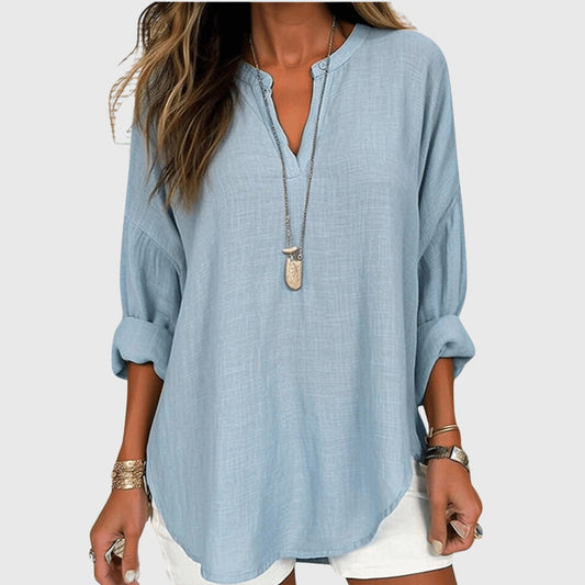 Lenara| Flowy Elegant Beach Shirt