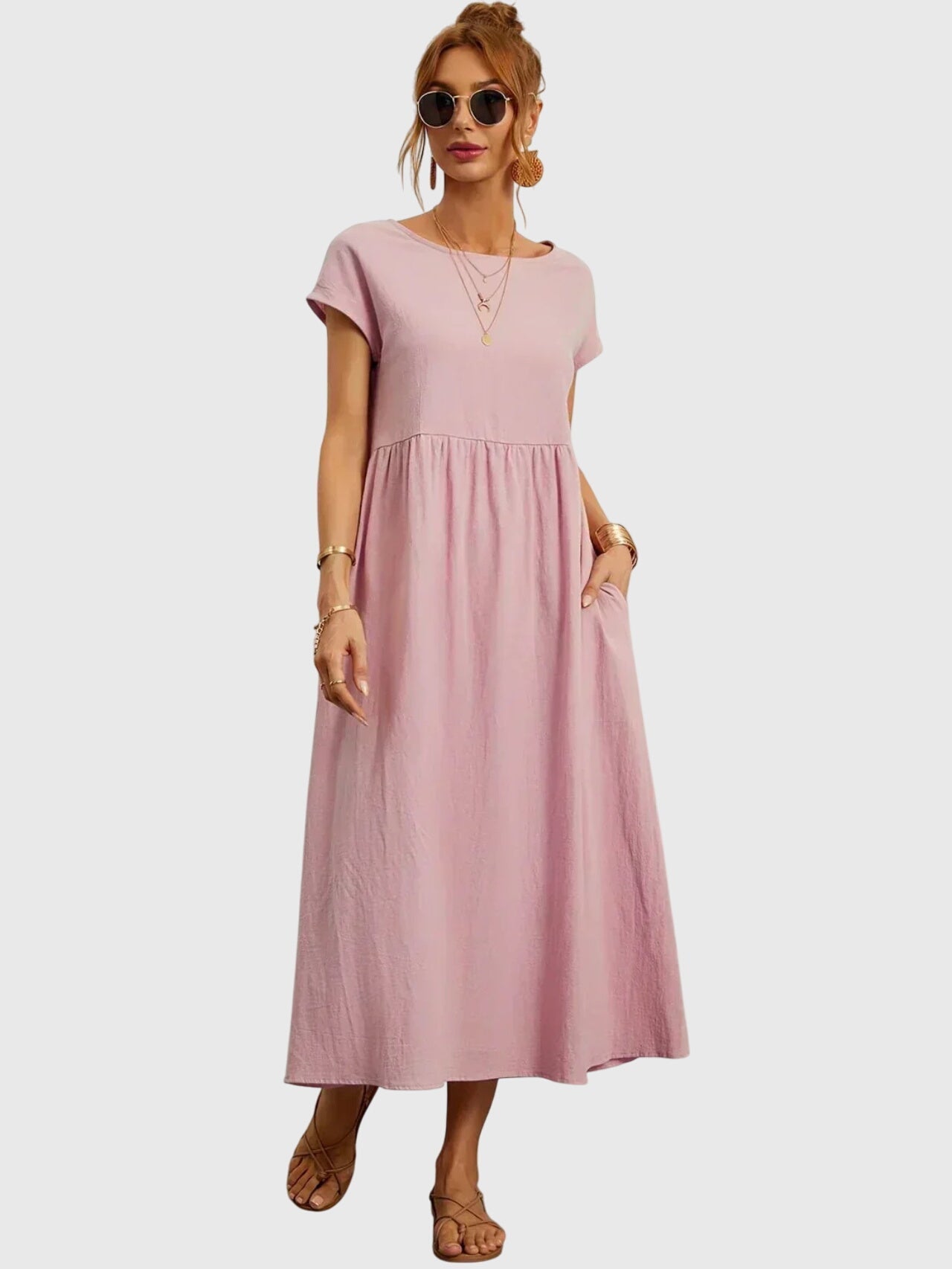 Amira | Casual Pocket Dress