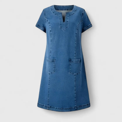 Celeste | Elegant Denim Dress