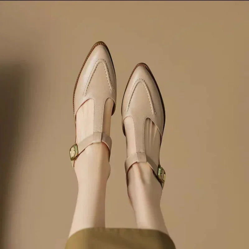 Clara | Aurenza Buckle Shoes