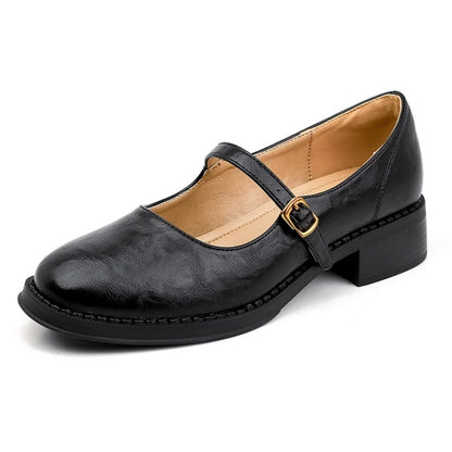 Renata | Classic Comfort Mary Janes Made of Leather