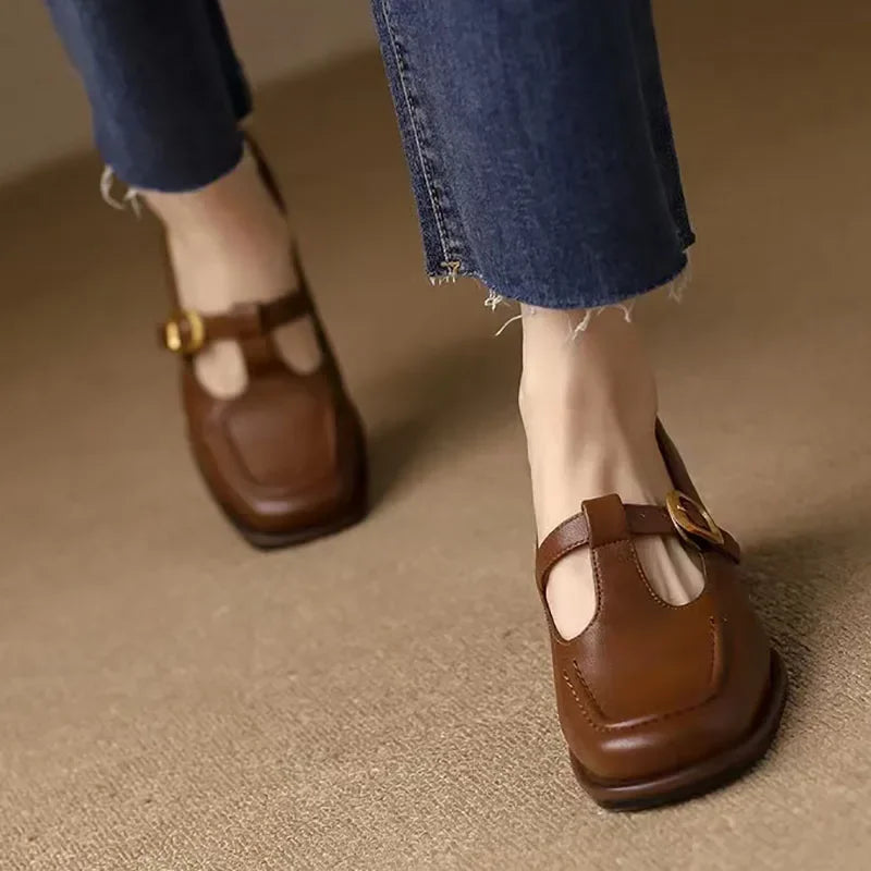 Clementina | T-Strap Sandals