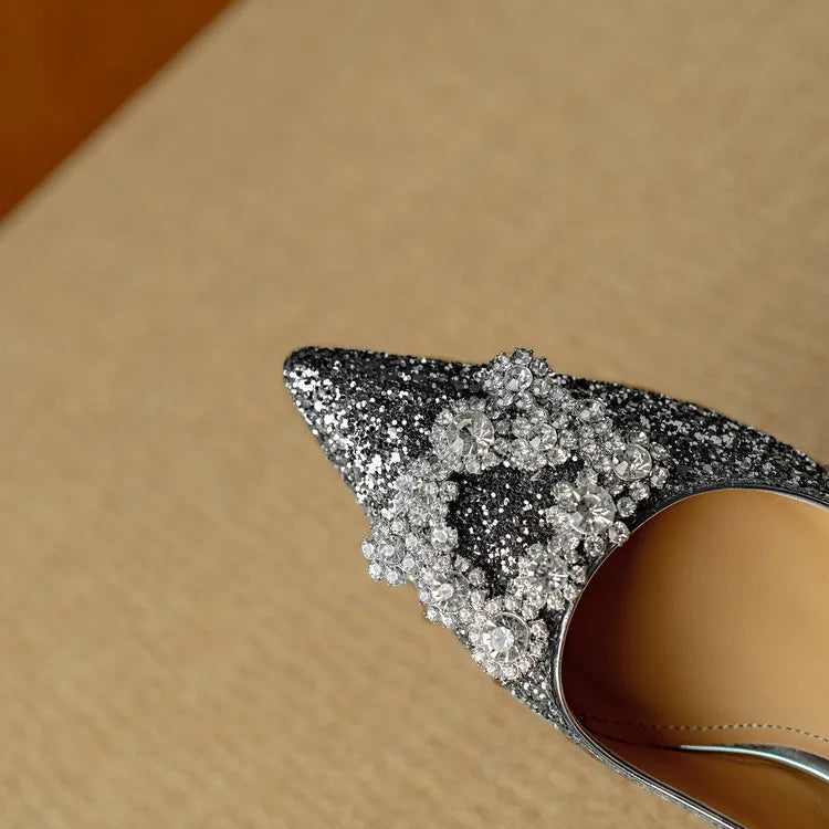 Kiera | Gloria Glitter Pumps