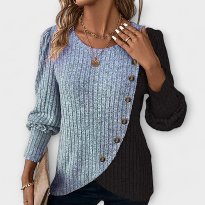 Madeline | Elegant Knitted Blouse