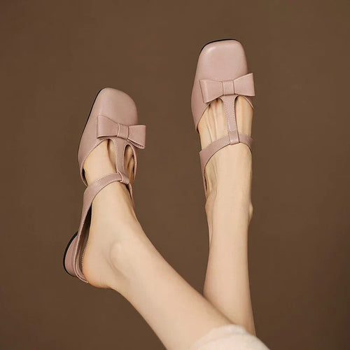 Danica | Square Toe Slippers