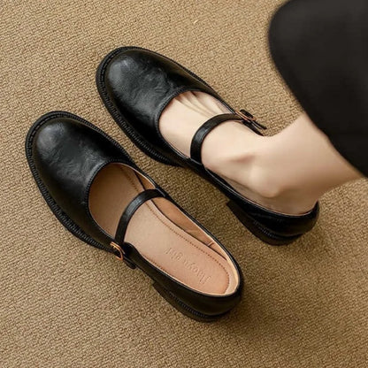 Renata | Classic Comfort Mary Janes Made of Leather