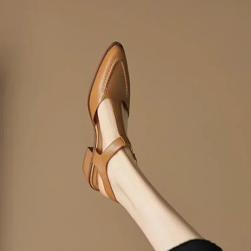 Clara | Aurenza Buckle Shoes