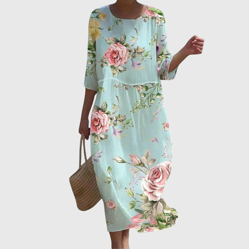 Alessandra | Stylish Floral Maxi Dress