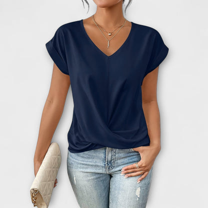 Emma | Elegant V-neck Top