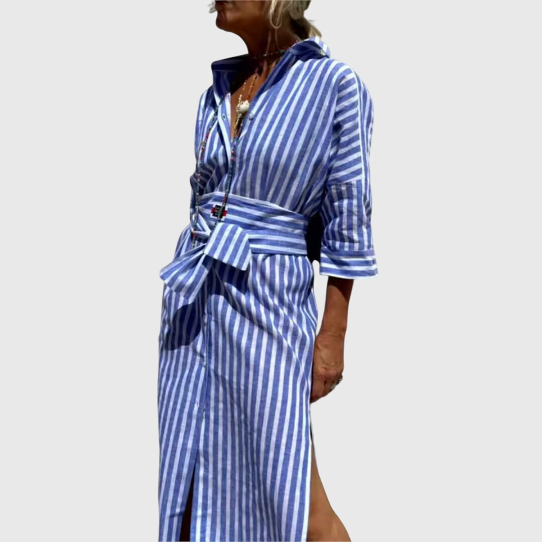 Raya | Classic Striped Dress