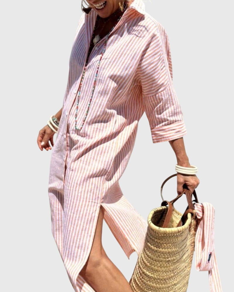 Raya | Classic Striped Dress