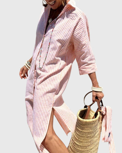 Raya | Classic Striped Dress