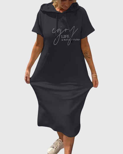 Vienna | Casual Hoodie Dress