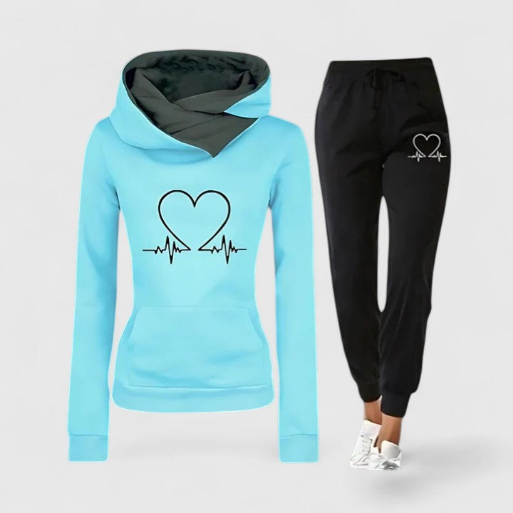 Heartbeat | Comfortable Hoodie Set