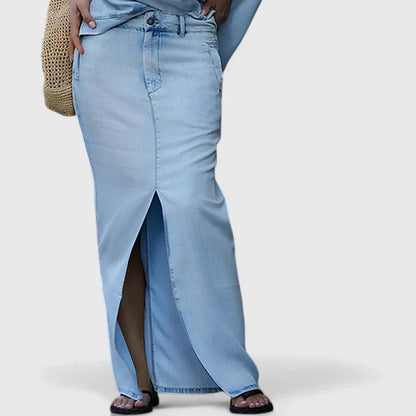 Averlynn  | Elegant Maxi Skirt Set